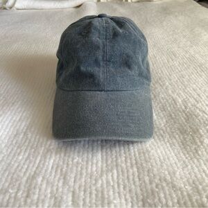 TNA Washed Baseball Cap in Slate Blue